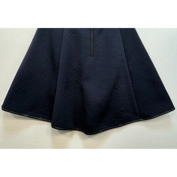 Madewell 1937 Womens A-Line Mini Skirt Size 0 Black Quilted Flared Skater Y2K - Picture 10 of 10